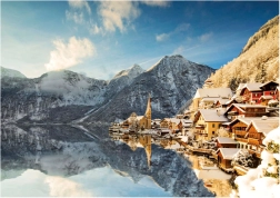 Educa Puzzle Winter in Hallstatt 1500 Teile