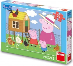 Puzzle Peppa Pig – Hühner 24 Teile