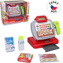 Batteriebetriebene Kasse mit tschechischem Design 20 cm