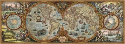 HEYE Panorama-Puzzle Weltkarte (Hemisphären) 6000 Teile
