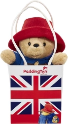Plüsch-Teddybär Paddington in Geschenktasche