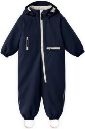 Leokid Übergangs-Kinderoverall Ulli navy fin Gr. 116 (6–7 Jahre)