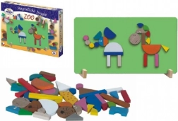 Detoa Magnetisches Puzzle Zoo