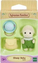 Schäfchen Emma – SYLVANIAN FAMILIES Figur mit Hut und Rucksack