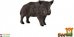Wildschwein Kunststofffigur 7cm