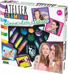 Atelier Glamour Bunte Haare und Tattoos