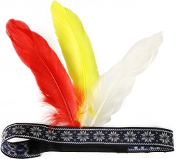 Indianischer Kopfschmuck mit Federn für Erwachsene