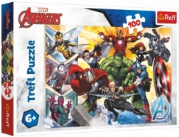 Puzzle mit 100 Teilen Marvel Avengers – Die Stärke der Avengers