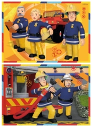 Ravensburger Puzzle FEUERWEHRMANN SAM 2×12 Teile
