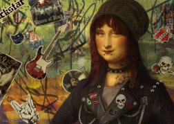 Puzzle SCHMIDT Art&Fun: Mona Lisa 1000 Teile