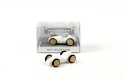 Set aus 5 Holzwagen von Milaniwood in buntem Mix