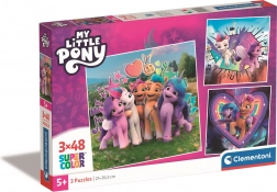 Kinderpuzzle CLEMENTONI MY LITTLE PONY – 3×48 Teile