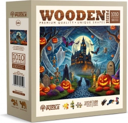 Holzpuzzle WOODEN CITY Halloween-Schloss 1010 Teile