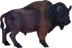 Realistische Plastikfigur eines Bisons