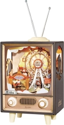 3D Holzpuzzle Karneval bei Sonnenuntergang