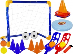 5-in-1 Sportspiele-Set – Fußballtor, FRISBEE und Fangkörbe