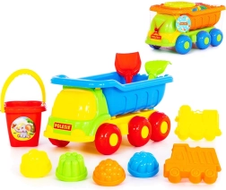 Set Kipplaster für den Sand mit Zubehör