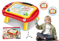 Magnetische Zeichentafel – Schreibtisch-Zeichentafel für Kinder