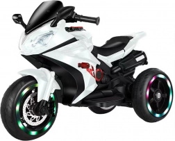 Elektrisches Kindermotorrad Baby Mix Rare, weiß