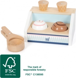 Holz-Eistheke small foot Fresh