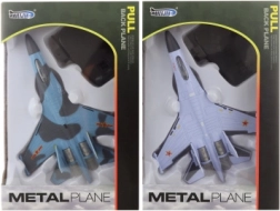 Metallflugzeug mit Rückzugantrieb, batteriebetrieben