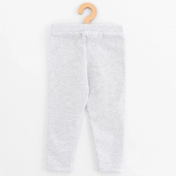 Mädchen-Leggings aus Sweatstoff NEW BABY Kindergarten Melange