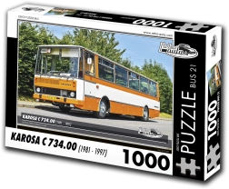 Puzzle Retro-Autos Karosa C 734 (1981–1997) – 1000 Teile