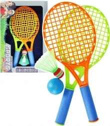 Kinder-Badminton-Set mit Federball und Ball