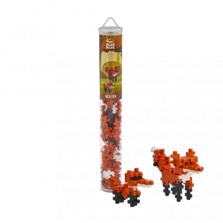 Plus-Plus Fuchs – kreative Konstruktionsbausteine 100 Stk. in Röhre