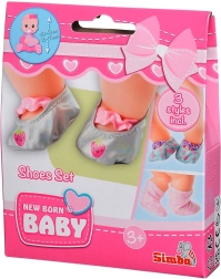 Neugeborenen-Schuhset für Puppe