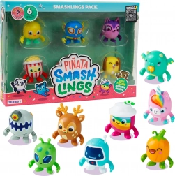 Piñata Smashlings – Set mit 6 zufälligen Figuren mit Kreaturen, Serie 1