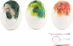 Ausgrabungs-Dinosaurier-Ei 11 cm – Archäologie-Set für Kinder