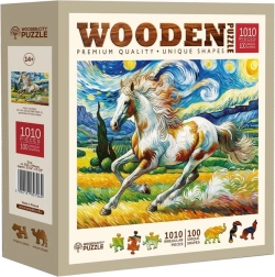 WOODEN CITY Holzpuzzle Schnelles Pferd 1010 Teile