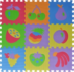 Schaumstoff-Puzzle Obst (28x28)