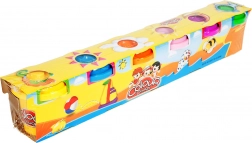 Plastilin in der Tube, Set mit 6 Farben