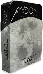 Weltraumspielkarten Mond von Chronicle Books