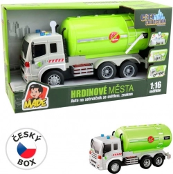 Tankwagen mit Schwungrad mit Licht und Ton