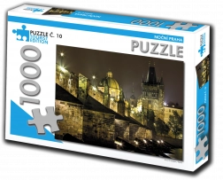 Puzzle Nächtliches Prag 1000 Teile