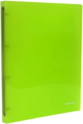 A4-Ordner mit 4 Ringen eCollection grün