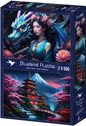 Puzzle Geist von Japan 2x500 Teile