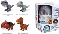 Dinosaurier im Ei mit Licht- und Soundeffekten – Bausatz