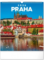 Wandkalender Prag 2026