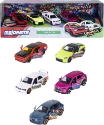 Majorette Graffiti Geschenkset 5 Autos 1:64