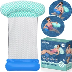 Bestway Comfort Plush aufblasbare Pool-Hängematte mit Netzgewebe