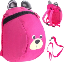 Kinder-Rucksack für Vorschulkinder Bärchen – Rosa