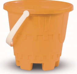 Androni Sandspiel-Eimer Burg 17 cm orange