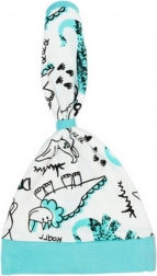 Baby Baumwoll-Mützchen–Tuch NICOL Dinosaurier