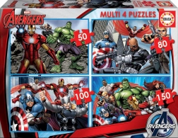 Educa Kinderpuzzle Avengers 4v1