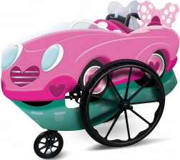 Karnevalskostüm Fahrzeug MINNIE für Rollstuhl