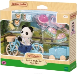 Sylvanian Families Fahrradausflug mit der Panda Rosalina